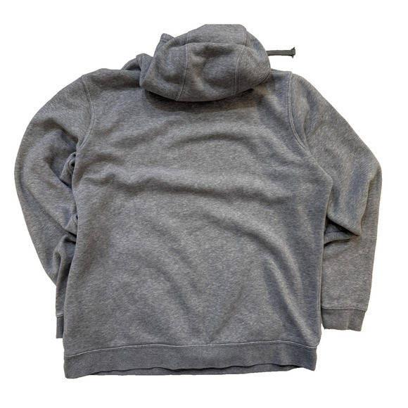 Nike Hoodie Mens Large Gray Pack Strong Paw Embroidered Soft Pullover Sweatshirt - Picture 8 of 8